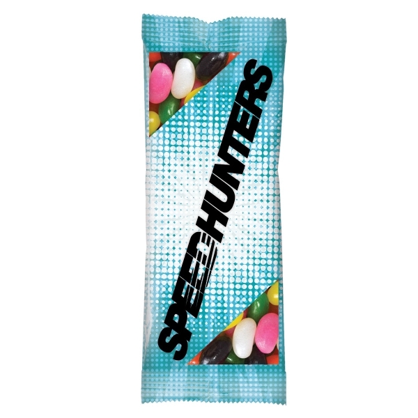 Custom color option for Full Color Tube Digi Bags Filled With Jelly Beans
