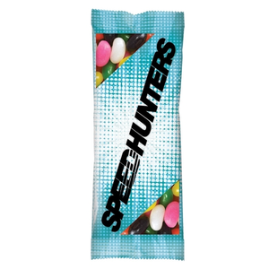 Photo of Full Color Tube Digi Bags Filled With Jelly Beans