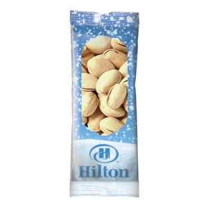 Photo of Full Color Tube Digi Bags Filled With Jumbo Pistachios