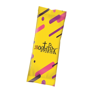 Photo of Full Color Tube Digi Bags Filled With Milk Chocolate Cashews