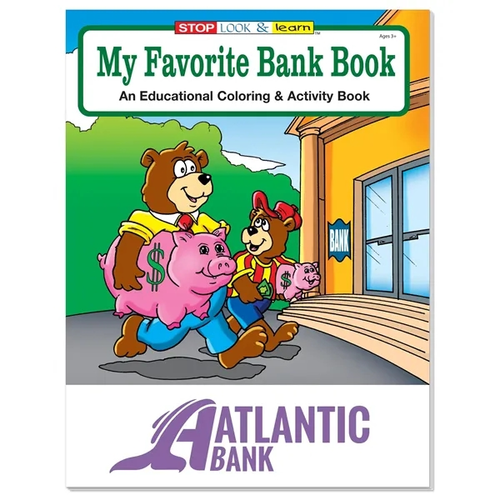 Main photo of Coloring Book: Let's Go To The Bank