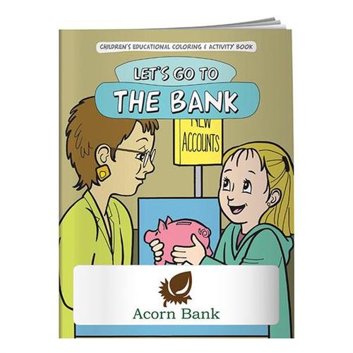 Photo of Coloring Book: Let's Go To The Bank