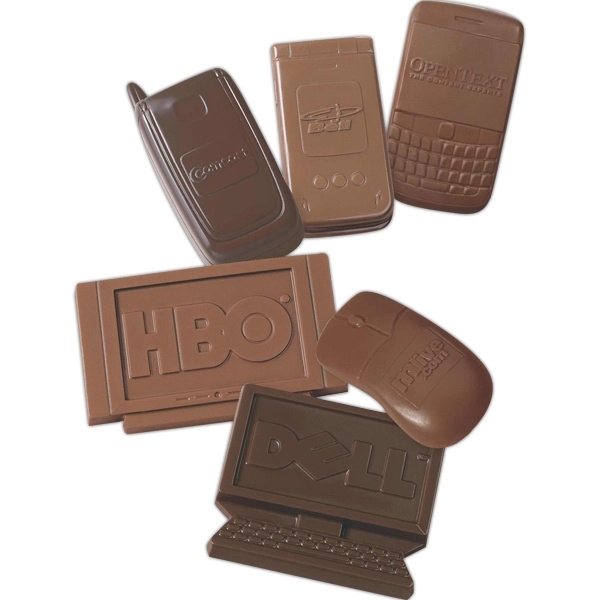 Brown color option for Chocolate Shapes With Cello, 1 Oz.