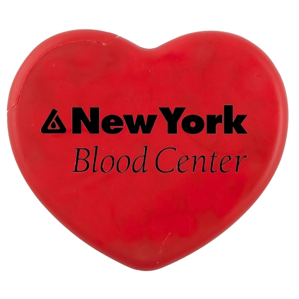 Red color option for Heart Mint Card With Micro Mints®