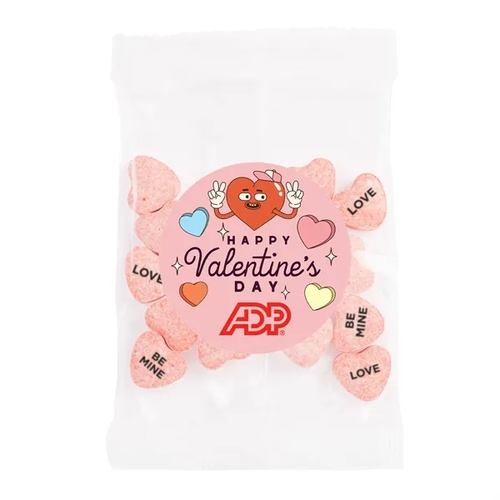 Main photo of 1/2 Oz. Snack Pack   Imprinted Conversation Hearts