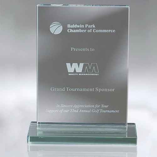 Main photo of Vertical Rectangular Plaque 7"