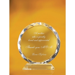 Photo of Round Decorative Edge Plaque 6 3/8"