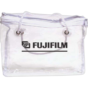 Photo of Clear Vinyl Zippered Bag