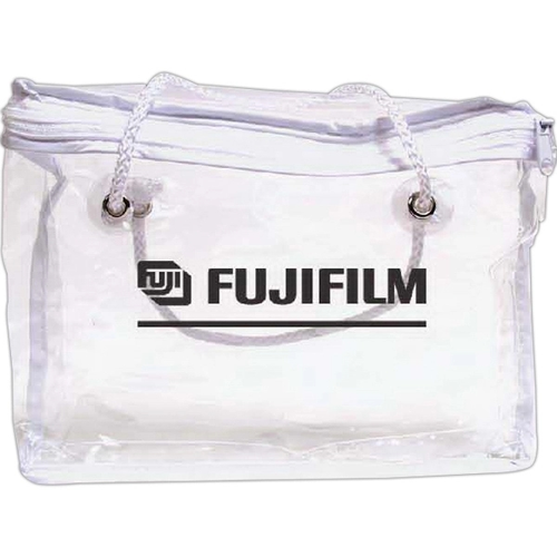 Main photo of Clear Vinyl Zippered Bag