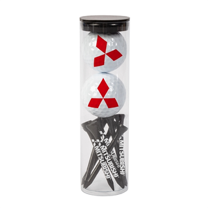 Photo of 2 Golf Balls With Tees  In Tube