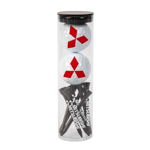 Main photo of 2 Golf Balls With Tees  In Tube