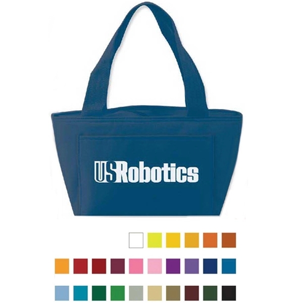 Light Blue color option for Insulated Zippered Tote Bag