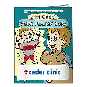 Photo of Coloring Book: Meet Buddy Your Healthy Body