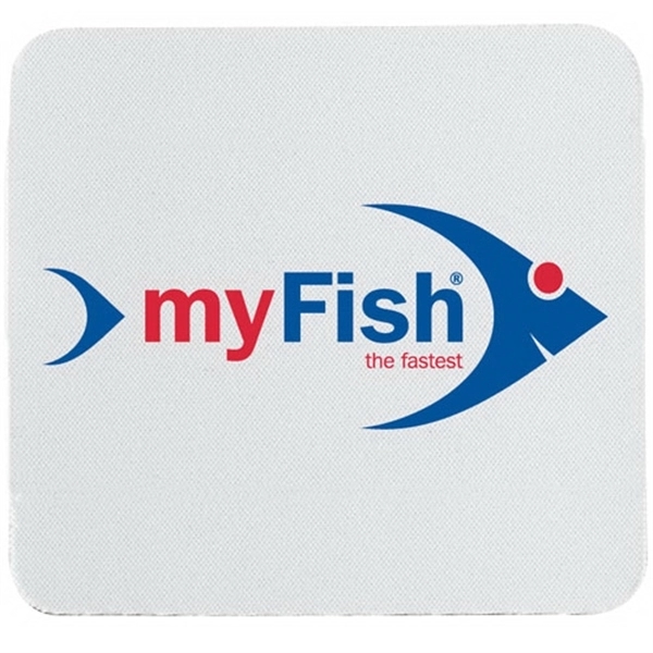 White color option for Full Color Square Neoprene Coaster