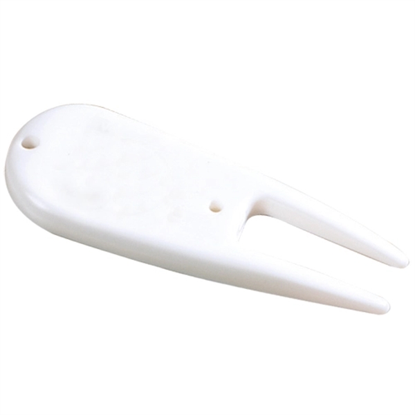 White color option for Plastic Divot Tool