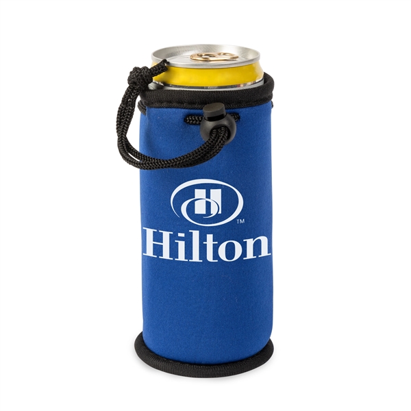 Blue color option for Neoprene Single Bottle & Can Cooler