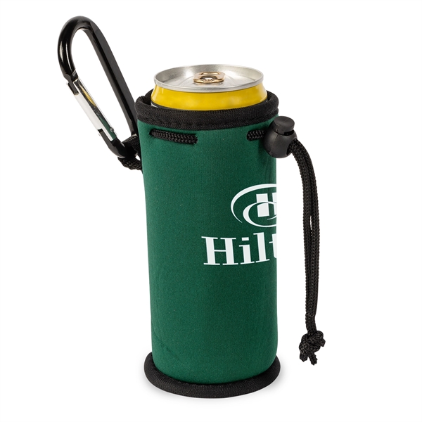 Green color option for Neoprene Single Bottle & Can Cooler