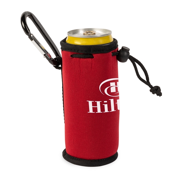 Red color option for Neoprene Single Bottle & Can Cooler