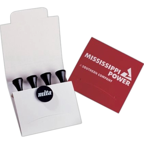 Photo of Golf Tees And Ball Marker In Matchbook Card