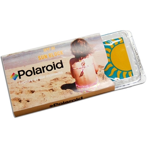 Custom color option for Sunscreen Packets In Blister Pack With Sleeve Spf30