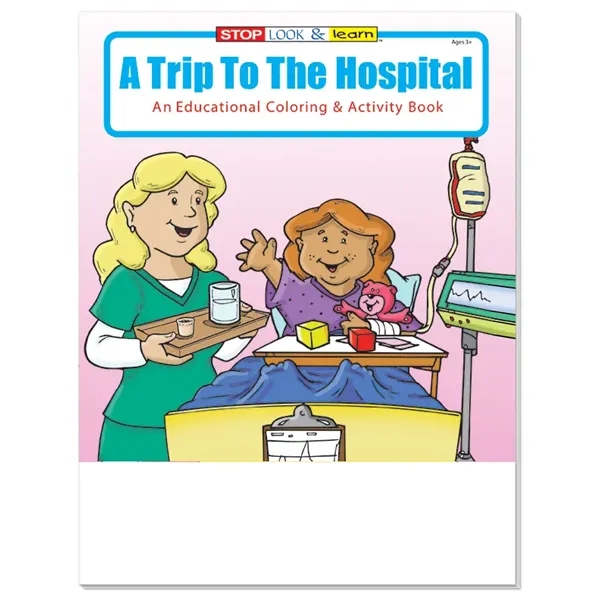A Trip To The Hospital color option for Coloring Book: My Trip To The Hospital