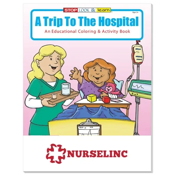 White color option for Coloring Book: My Trip To The Hospital