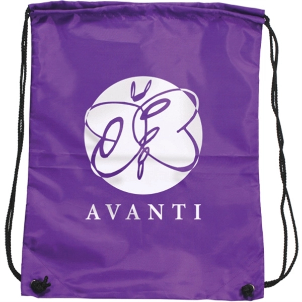 Purple color option for Drawstring Backpack  Full Color