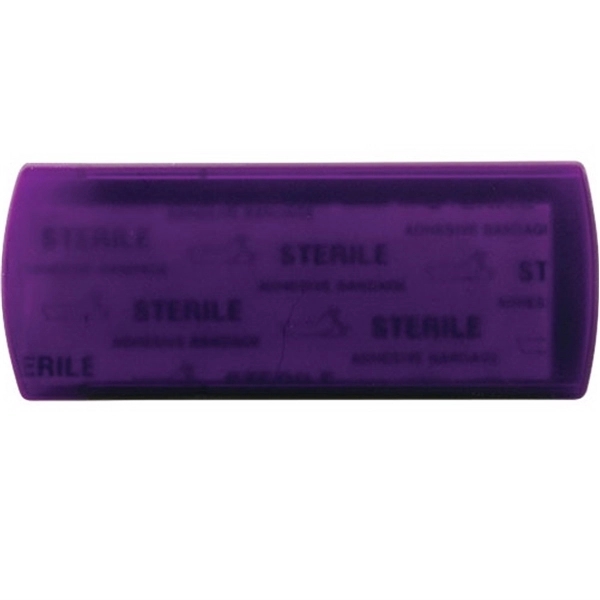 Translucent Purple color option for Bandage Dispenser With Bandages