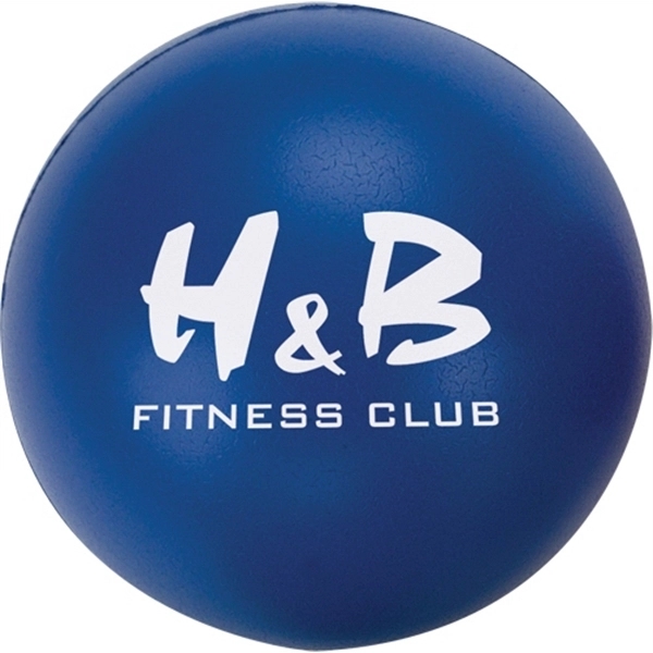Blue color option for Round Stress Ball