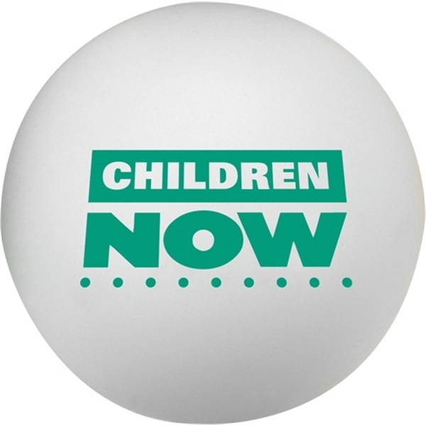 White color option for Round Stress Ball