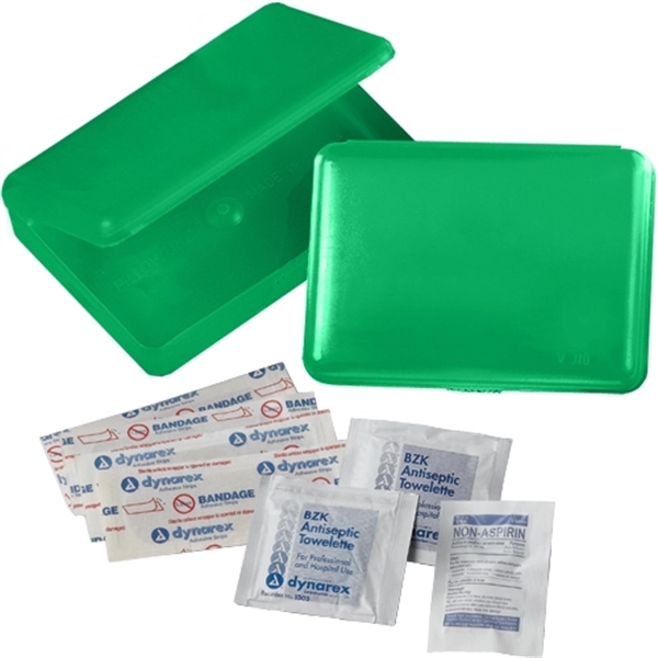 Green color option for First Aid Kit In Box