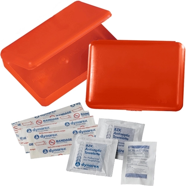 Red color option for First Aid Kit In Box