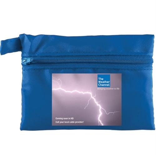 Main photo of Zippered Bag With Keychain Loop