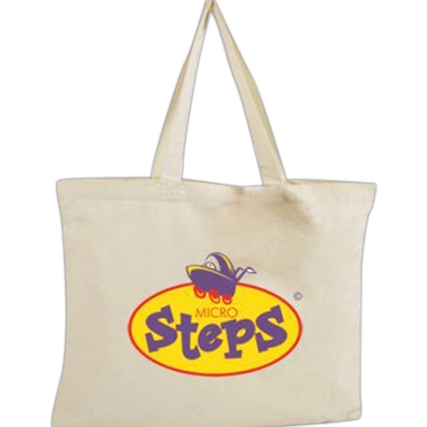 Beige color option for Cotton Canvas Tote Bag