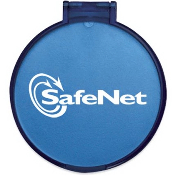 Translucent Blue color option for Folding Compact Mirror