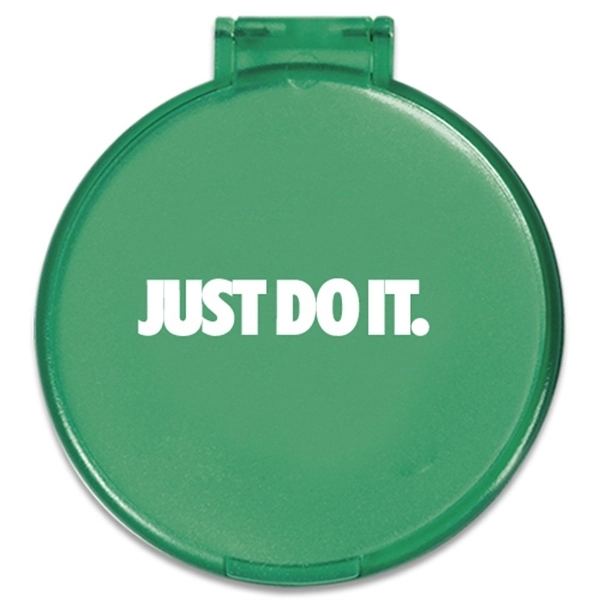 Translucent Green color option for Folding Compact Mirror
