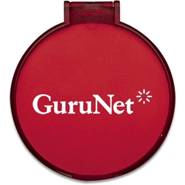 Translucent Red color option for Folding Compact Mirror