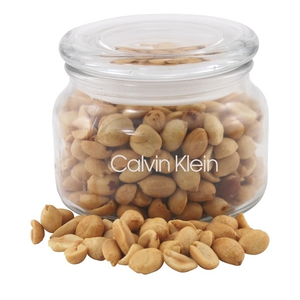Photo of Peanuts In A Glass Jar With Lid