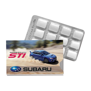 Photo of Peppermint Gum In Blister Pack And Sleeve  Sugar Free