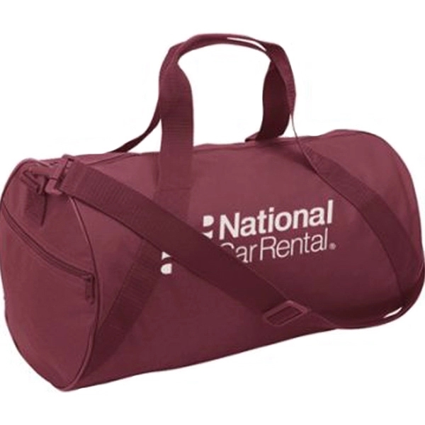 Maroon color option for Large Round Duffel Bag
