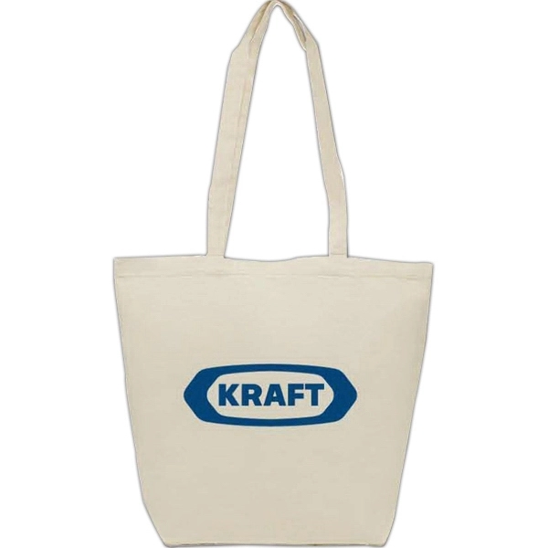 Beige color option for Cotton Canvas Tote Bag
