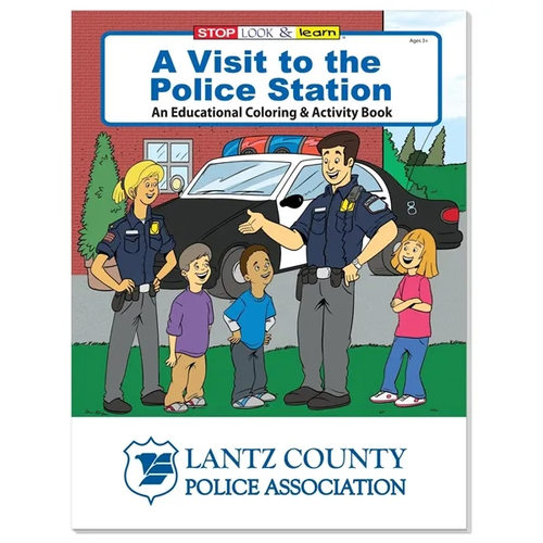 Main photo of Coloring Book: My Visit With Police Officer