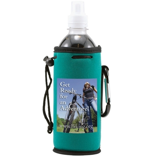 Main photo of Neoprene Single Bottle And Tall Can Cooler   Full Color