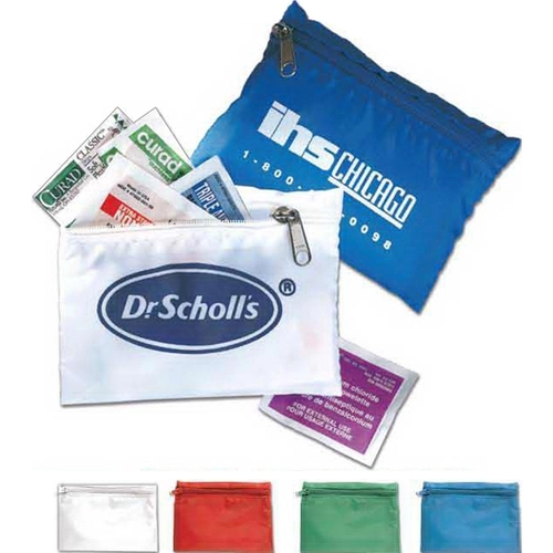 Photo of Travel First Aid Kit In Zippered Bag  Full Color