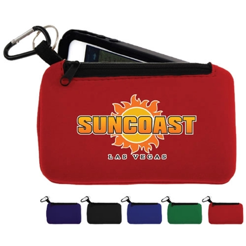 Main photo of Smartphone Holder With Zippered Pouch  Full Color