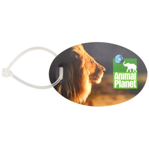 Main photo of Oval Shaped Luggage Tag