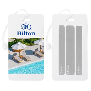 Photo of Rectangle Shaped Luggage Tag