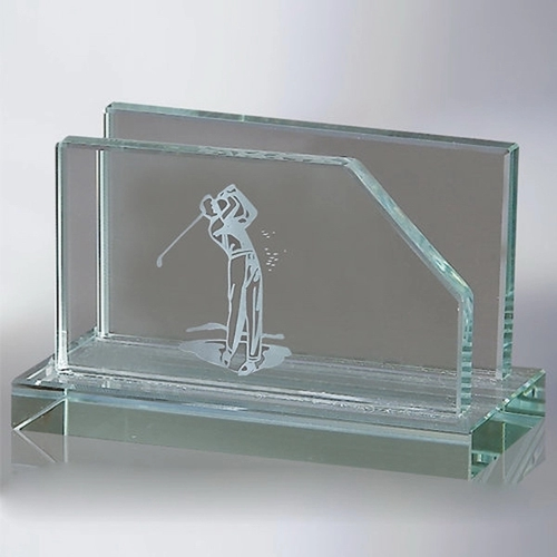 Main photo of Glass Business Card Holder