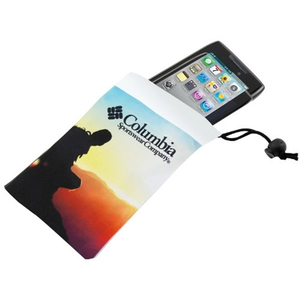 Photo of Full Color Drawstring Microfiber Smartphone Case