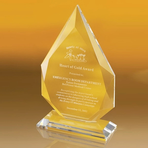 Photo of Teardrop Shaped Plaque 7 3/4"